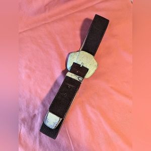 Jenny & The Boys Leather, suede belt